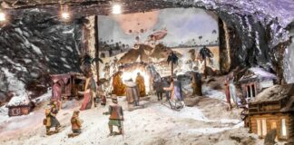 Podziemna szopka w kopalni soli w Bochni ma 100 lat !