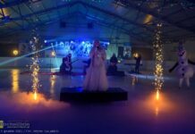 Lodowisko w Proszówkach. Elsa z Krainy Lodu na otwarciu sezonu – ZDJĘCIA, WIDEO