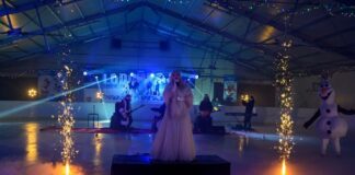 Lodowisko w Proszówkach. Elsa z Krainy Lodu na otwarciu sezonu – ZDJĘCIA, WIDEO
