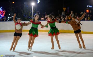 Lodowisko w Brzesku już otwarte – ZDJĘCIA