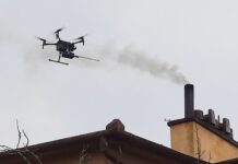 Niepołomice ruszają z akcją „Dronem w smog” i sprawdzą dym z kominów