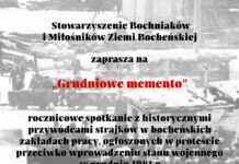 Bochnia. Dziś spotkanie z uczestnikami strajków w 1981 roku
