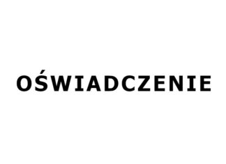 🔸 Oświadczenie Stowarzyszenia „Chcemy Dobrego Gospodarza”