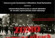 Bochnia. ZOMO na Rynku – w sobotę inscenizacja starć z milicją