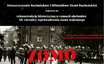 Bochnia. ZOMO na Rynku – w sobotę inscenizacja starć z milicją