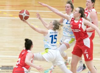 1. liga koszykówki. Porażka z Wisłą Kraków – ZDJĘCIA