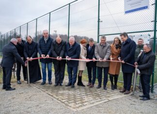 Trzciana z nowym placem rekreacyjno-sportowym