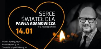 Bochnia-Niepołomice. Dziś „serce świateł” dla Pawła Adamowicza