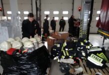Strażacy przekazują sprzęt dla druhów z Ukrainy – ZDJĘCIA