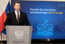 Powrót do nauki stacjonarnej od 21 lutego