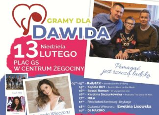 Żegocina. Ewelina Lisowska wystąpi na koncercie „Gramy dla Dawida”