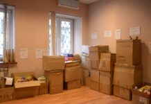 Ruszył magazyn darów dla uchodźców z Ukrainy przebywających w Bochni – ZDJĘCIA