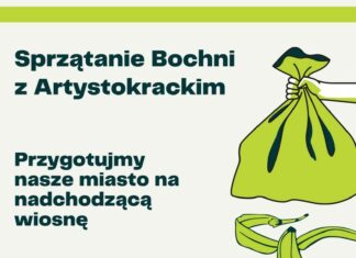 W sobotę akcja: „Sprzątanie Bochni z Artystokrackim”