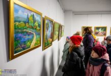 „Wiszące ogrody” Stanisława Kmiecika w Galerii Kopalnia Sztuki – ZDJĘCIA