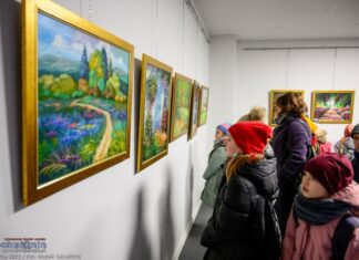 „Wiszące ogrody” Stanisława Kmiecika w Galerii Kopalnia Sztuki – ZDJĘCIA