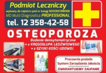 🔸 Bochnia. Zbadaj swoje kości! BADANIE OSTEOPOROZY – ZAPISY