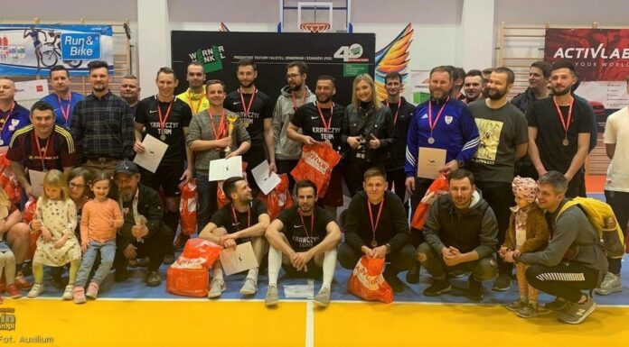 Łapczyca. Charytatywny turniej piłki halowej na rzecz Fundacji Auxilium – ZDJĘCIA