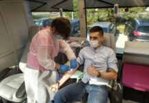 Rekordowa zbiórka krwi w brzeskiej komendzie