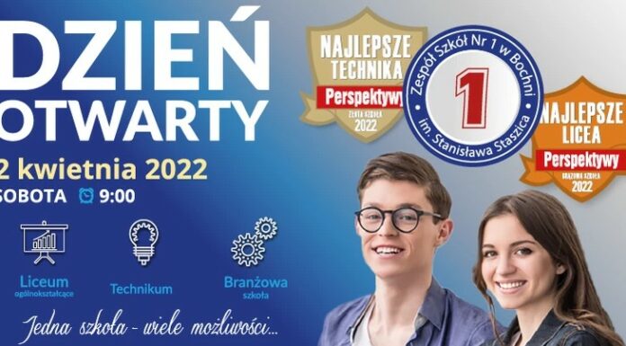 W sobotę Dzień Otwarty w Zespole Szkół Nr 1 – PROGRAM