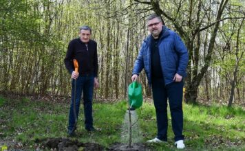 Powiat Bocheński dołącza do ekologicznej akcji. Samorządowcy posadzili drzewa – ZDJĘCIA