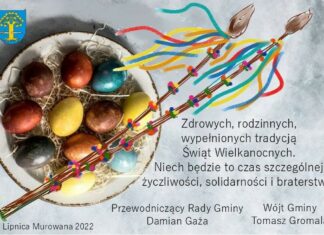 Życzenia od władz Gminy Lipnica Murowana