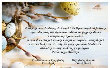 Życzenia od władz Gminy Bochnia