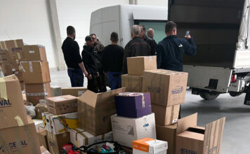 Bochnia. Dary dla uchodźców z Ukrainy od inwestora z BSAG