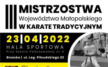 Brzesko. W sobotę Mistrzostwa Małopolski w karate tradycyjnym