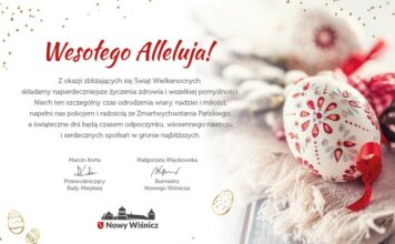 Życzenia od władz Miasta i Gminy Nowy Wiśnicz