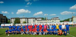 ⚽ 100-lecie BKS. Mecz „złotej jedenastki” z oldbojami Wisły Kraków – ZDJĘCIA