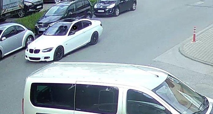Pirat drogowy w białym BMW. Policja szuka świadków niebezpiecznej jazdy