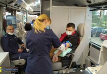 Kolejna akcja oddawania krwi w brzeskiej komendzie