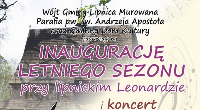 W niedzielę w Lipnicy koncert „Muzyczna podróż w cztery strony świata”