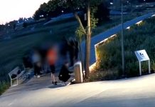 Niepołomice. Wandal sfilmowany przez monitoring – WIDEO