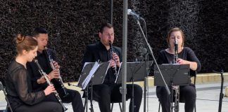 Koncert kwartetu klarnetowego w tężni solankowej – ZDJĘCIA