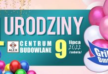 🔸 1. urodziny Centrum Budowlanego ALEX – zapraszamy!