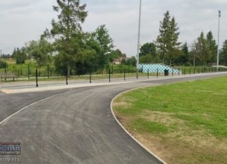 W Kłaju powstał tor do jazdy na rolkach