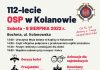 W sobotę uroczystości 112-lecia OSP w Kolanowie