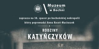 W niedzielę 38. spacer po bocheńskiej nekropolii