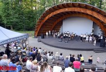 Uczestnicy warsztatów orkiestrowych wystąpili w amfiteatrze