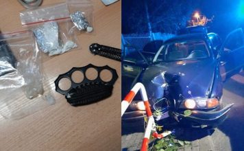 Nocny pościg ulicami Bochni za 26-latkiem z narkotykami
