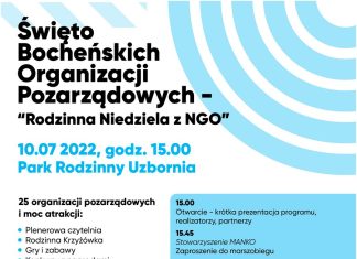 Park Uzbornia. „Rodzinna Niedziela z NGO” – PROGRAM