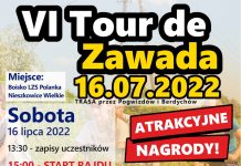 Nieszkowice Wielkie. W sobotę rajd rowerowy Tour de Zawada, a w niedzielę piknik dla dzieci
