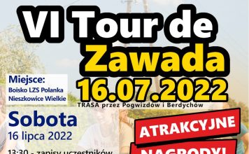 Nieszkowice Wielkie. W sobotę rajd rowerowy Tour de Zawada, a w niedzielę piknik dla dzieci