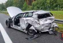 Karambol na A4 koło Brzeska – ZDJĘCIA