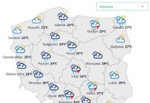 Jaka pogoda w niedzielę? Możliwe silne opady deszczu ☔