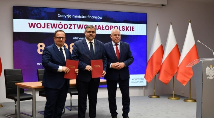 4 mln złotych dla Powiatu Bocheńskiego m.in. na stabilizację osuwiska w Łomnej