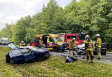 Wypadek w Niepołomicach, kilka osób rannych – ZDJĘCIA