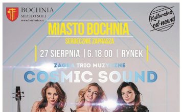 Rynek w Bochni. W sobotę Cosmic Sound na zakończenie cyklu Kulturalna od-nowa – WIDEO