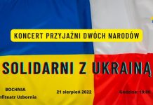 Park Uzbornia. W niedzielę koncert „Solidarni z Ukrainą”